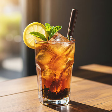 glass iced tea