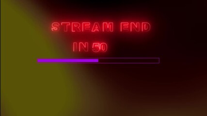 Digital speedometer neon light concept on a dark black and red background technology illustration