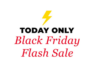 today only black friday flash sale offer