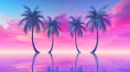 Cotton Candy Palms