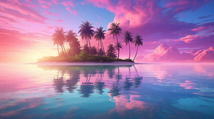 Island Sunset Dream