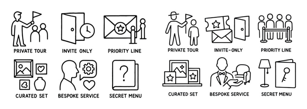 Exclusive Experience Icons