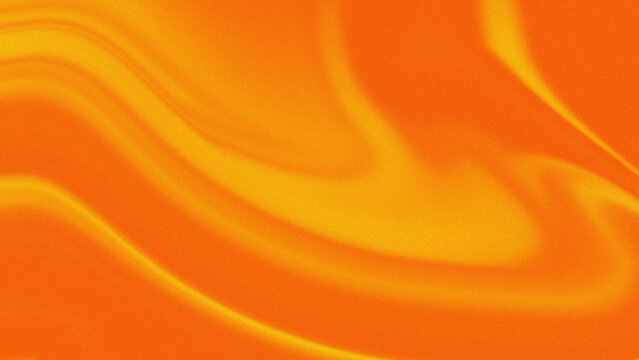 Orange yellow neon summer gradient background with grainy texture and smooth blurred abstract glowing wallpaper