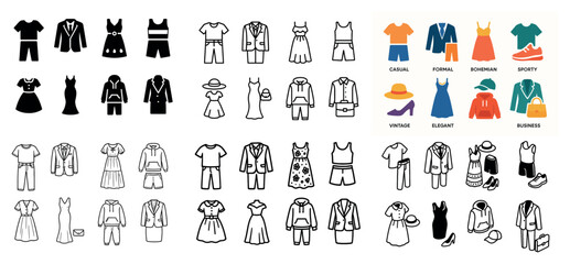 Fashion icons and styles for various occasions
