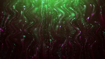 abstract green background with bubbles - Powered by Adobe