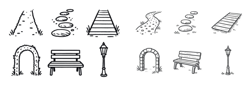 Zoo Pathway Icons