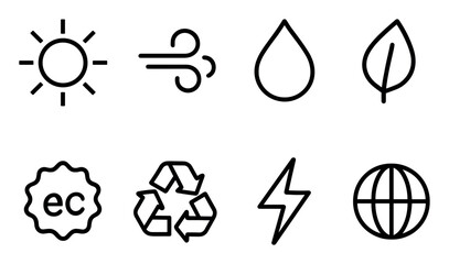 Renewable Icons Grid
