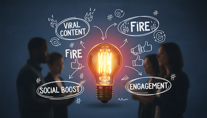 Ignite your brand with viral content ideas and social boost engagement, fueling your business success and driving fire results for a dynamic team ready to optimize digital marketing strategies