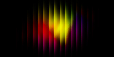 Abstract background with vertical colorful glowing stripes