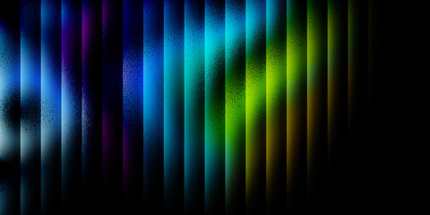 Abstract spectrum background with textured vertical lines dark