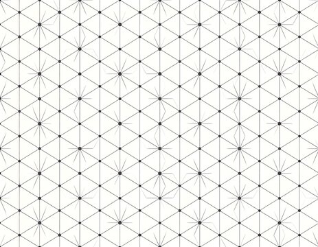 Isometric Grid Pattern - A Geometric Network of Interconnected Lines. - Powered by Adobe