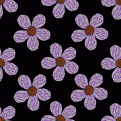Fototapeta premium seamless floral pattern
