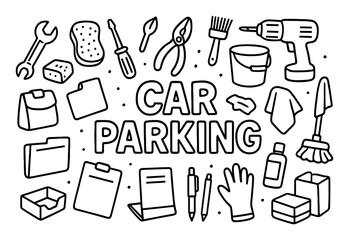 Doodle Tools Illustration