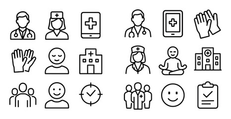 Professional Healthcare Icons