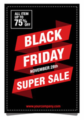 Black Friday Super Sale Promotion