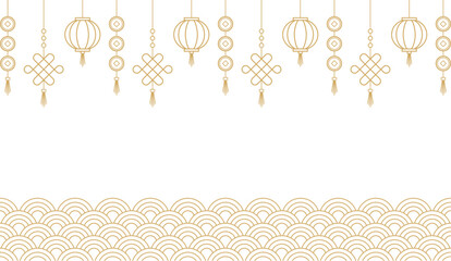 chinese new year background vector 