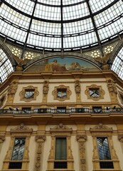 Galleria Vittorio Emanuele II in Milan, Italy