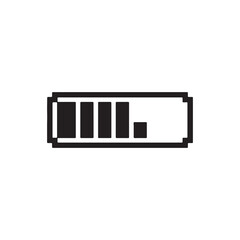 Pixel Art Battery or Progress Bar Icon