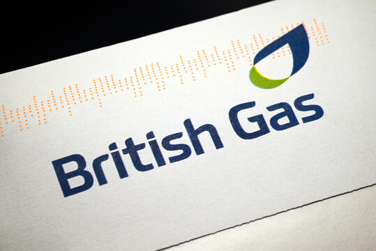 London, UK, November 22nd 2025:A close-up of a British Gas utility bill letter and logo. Concept for gas, electricity bills, price rise, inflation, fuel and energy provider. Cost of living.