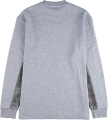 Fototapeta premium Plain grey long sleeve t shirt isolated on transparent background