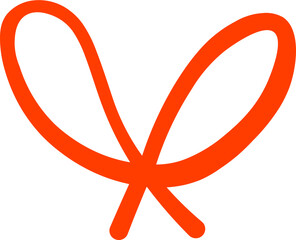 gift ribbon vector illustration	