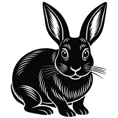 rabbit vector icon