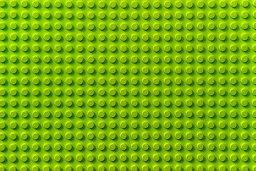 Obraz premium Green background of the LEGO Classic baseplate