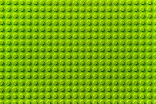 Green background of the LEGO Classic baseplate
