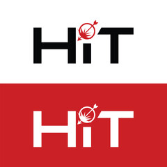 Hit the mark with this impactful logo concept, an archery target design perfect for branding solutions and creative business ventures, two color options