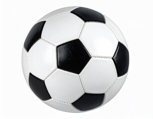 Sphere patterned with white and black pentagons