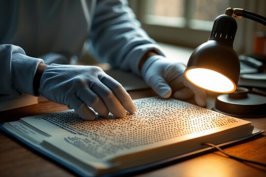 World Braille Day Tactile Reading