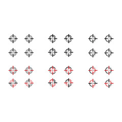 Precision targets for marketing and branding, aim for success with these bold graphic elements offering a focus and direction for your creative projects