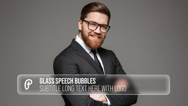 Glass Speech Bubbles 1
