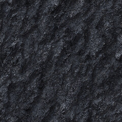 Fototapeta premium Seamless texture showcasing a flat pattern of dark basalt with unique surface details for artistic and design applications