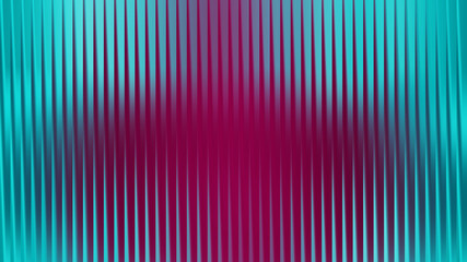 Vibrant teal and magenta vertical lines abstract modern design