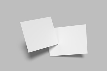 a4 certificate blank mockup