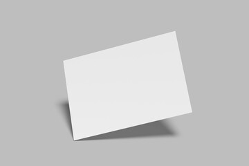 a4 certificate blank mockup