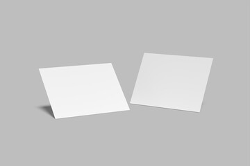 a4 certificate blank mockup