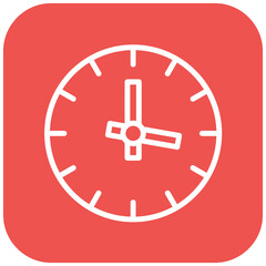 Vector Design Clock Icon Style