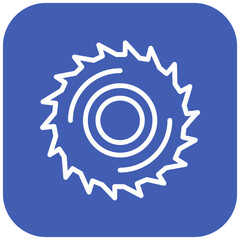 Vector Design Circular Saw Icon Style