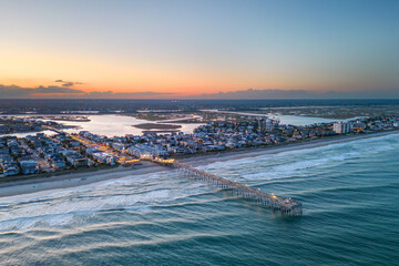 Wrightsville Beach, North Carolina Over the Coast 1665