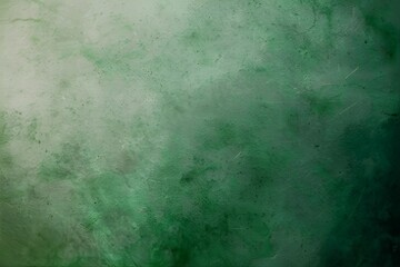 Abstract Green Grunge Textured Background