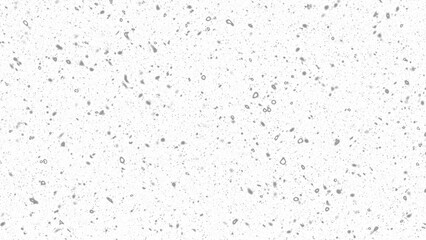 Snowfall. Winter heavy snowflakes. Overlay texture isolated  background PNG transparent