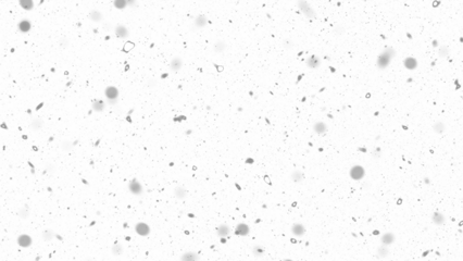 Snowfall. Winter heavy snowflakes. Overlay texture isolated  background PNG transparent