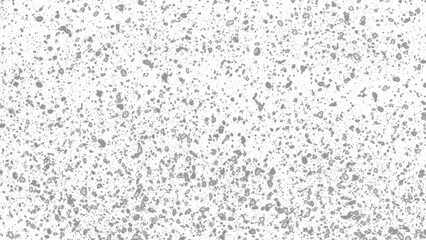 Snowfall. Winter heavy snowflakes. Overlay texture isolated  background PNG transparent