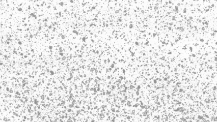 Snowfall. Winter heavy snowflakes. Overlay texture isolated  background PNG transparent