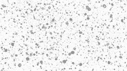 Snowfall. Winter heavy snowflakes. Overlay texture isolated  background PNG transparent