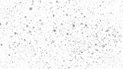 Snowfall. Winter heavy snowflakes. Overlay texture isolated  background PNG transparent