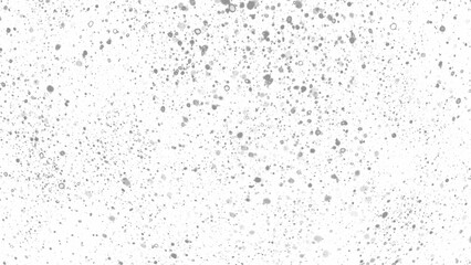 Snowfall. Winter heavy snowflakes. Overlay texture isolated  background PNG transparent