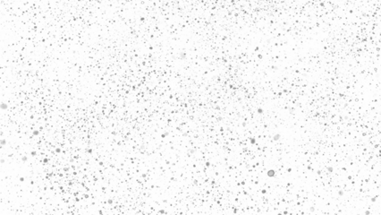 Snowfall. Winter heavy snowflakes. Overlay texture isolated  background PNG transparent